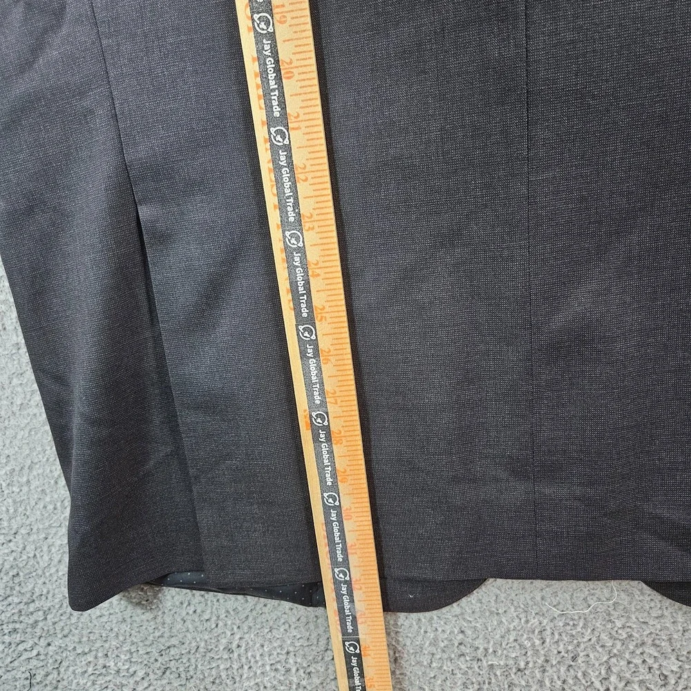 Brooks Brothers 46L Wool Suit Blazer Men Charcoal‎ Gray - Please Read